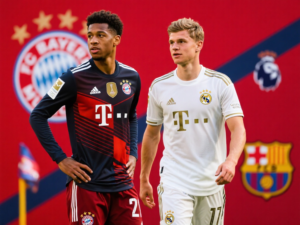 拜仁重组信号?戴维斯与基米希离队或成现实 足球世界对于球员流动的态度千差万别,但在