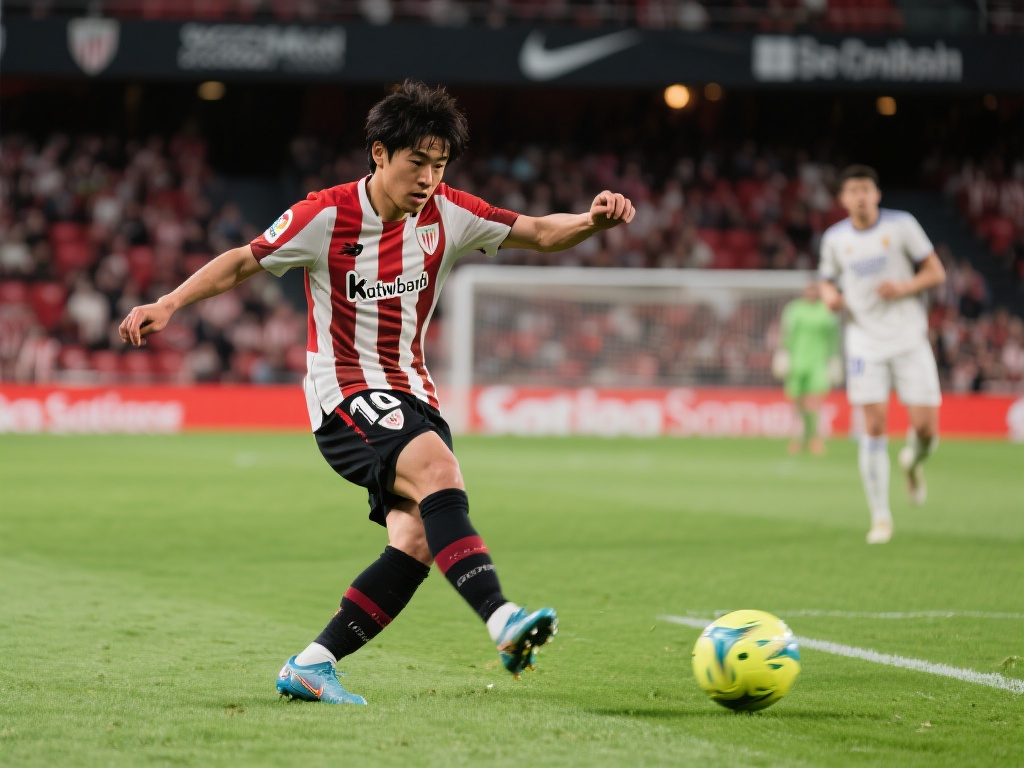 久保建英延续了他在西甲赛场的出色表现，此